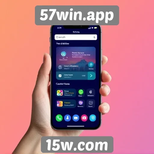 Experiência do usuário no site 57win.app